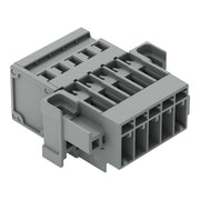 WAGO - Ein- und mehrpolige Klemmenleiste 1-Leiter-Stiftleiste 769-605/004-000 CAGECLAMP,4mm²,gr − 25 Stück