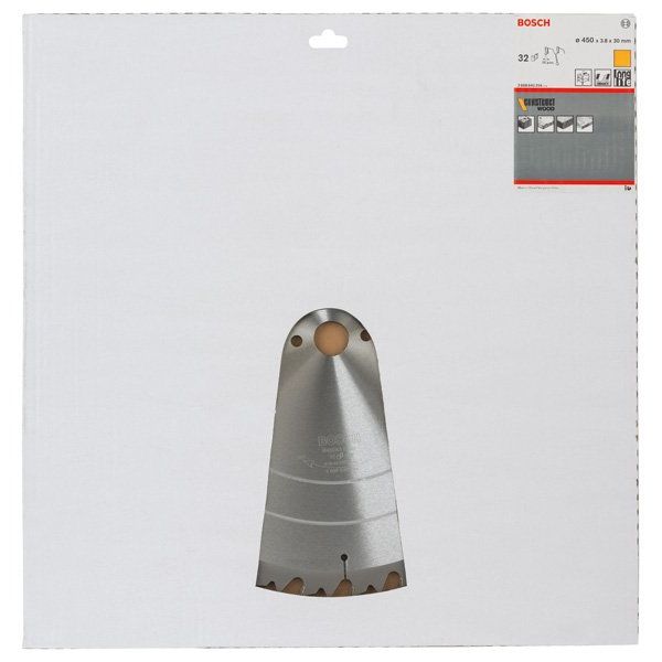 Bosch - Kreissägeblatt PRO Wood Kreissägeblatt, 2608640704 450 x 3.8 x 30 mm