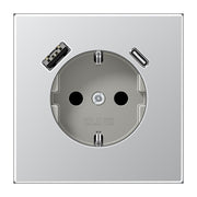 Jung - Steckdose SCHUKO Steckdose 16 A 250V AL 1520-15 CA m. Berührungsschutz