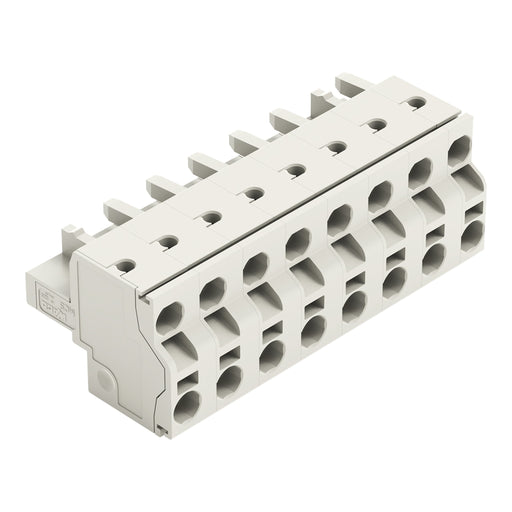 WAGO - Kabelsteckverbinder für Leiterplattensteckverbinder 2-Leiter-Federleiste 721-2208/026-000 CAGECLAMP,2,5mm²,lgr − 25 Stück