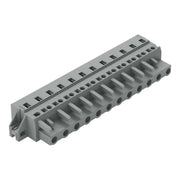 WAGO - Kabelsteckverbinder für Leiterplattensteckverbinder 1-Leiter-Federleiste 231-212/031-000 CAGECLAMP,2,5 mm²,gr − 10 Stück