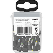 Bosch - Bit-Set PRO Impact Bit Set, 25 mm, 2608521U63VE(25) Display, 10 x 25-tlg − 10 Packung
