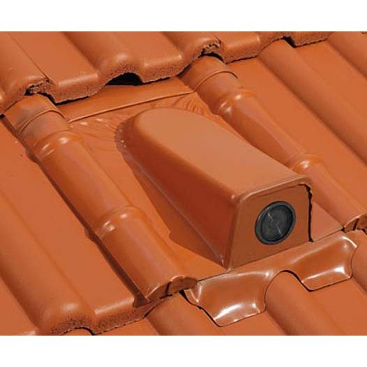 Marzari Technik - Photovoltaik-Dach-/Fassadenbefestigung Rohrdurchführung Rdf Bt rot Beton 20-65mm, rot − 2 Stück