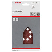 Bosch - Schleifpapier/Schleifvlies Schleifblatt C430, 100 x 2608605184 170 mm 80 8 Löcher