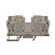 Weidmüller - Durchgangs-Reihenklemme Durchgangsklemme ZDU 35 35qmm beige