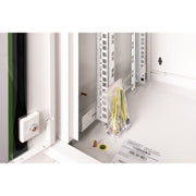 DIGITUS - Netzwerk-/Serverschrank 19" Wandschrank DN-19 12-U m. Glastür, RAL7035