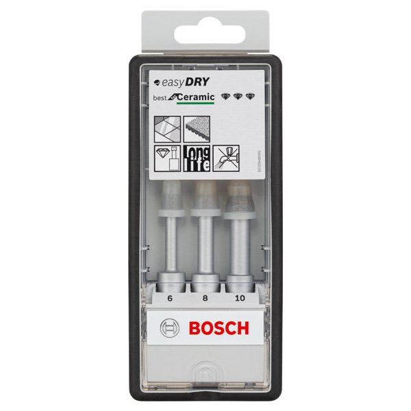 Bosch - Bohrkronenset PRO Ceramic dry 2608587145 Bohrer-Set 6 x 33 8