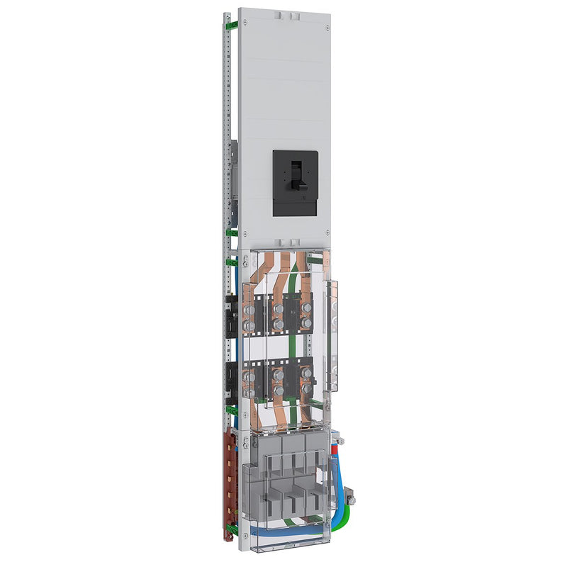 ABN - Verteilerfeld für Installationsverteiler Wandlerfeld 250A ABNPW109S0153 BxH:250x1350mm NAR