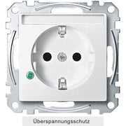 Merten - Steckdose SCHUKO-Steckdose pws MEG2305-0419 Übersp.Sch.Schriftf