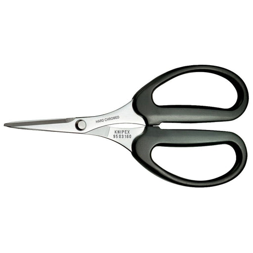 Knipex - Glasfaserschere Schere 95 03 160 SB für Fasern, 160mm