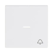 Busch-Jaeger - Abdeckung/Bedienelement für Installationsschalterprogramme Wippe dav/sws 1789 KI-84 mit Symbol Klingel
