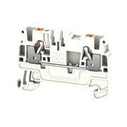 Weidmüller - Schutzleiter-Reihenklemme Klemme A2C 2.5 FE WT PUSH IN, 2.5 mm² − 50 Stück