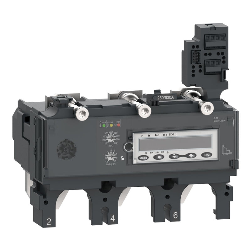 Schneider Electric - Auslöseblock für Leistungsschalter Elektron. Auslösegerät C4035E400 MicroLogic 5.3E