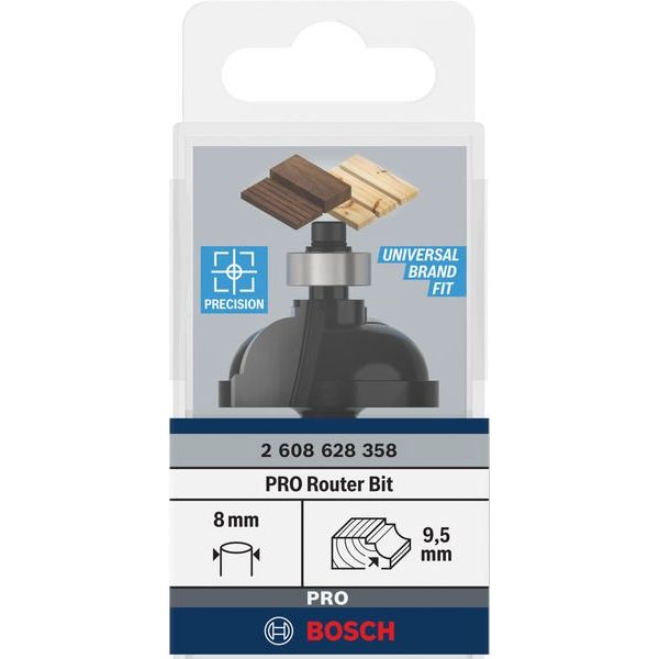 Bosch - Fräser PRO Profilfräser 2608628358 klassisch R 9,5