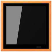 Jung - Bussystem-Mehrfach Bediengerät KNX Raumcontroller LC 459 D1 S 225 orange clair