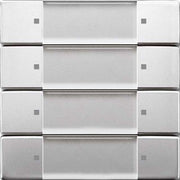 Busch-Jaeger - Sender/Fernbedienung für Installationsschalterprogramme Wandsender 6737/01-866 edelstahl