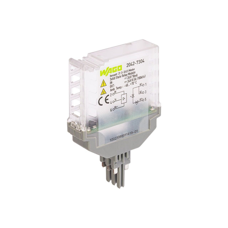 WAGO - Bauelementestecker Solid-State-Relaismodul 2042-7304 DC 24 V
