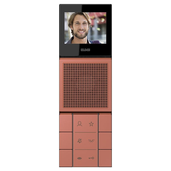 Jung - Innenstation für Türkommunikation SIB Video-Innenstation SI VI LC 627 236 LS 32121  − 1 Stück
