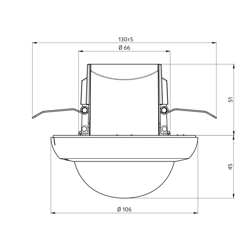 BEG Brück Electronic - Bewegungsmelder/Präsenzmelder komplett Präsenzmelder PD4N-CAS DALI-2