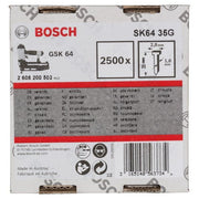Bosch - Nagel für Nagelgerät Senkkopf-Stift SK64 35G, 2608200502 1,6 mm 35 mm