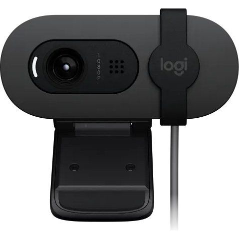Logitech - Zubehör/Ersatzteile für Unterhaltungselektronik Webcam Full HD BRIO 105 1080p,30FPS,USB,Bu