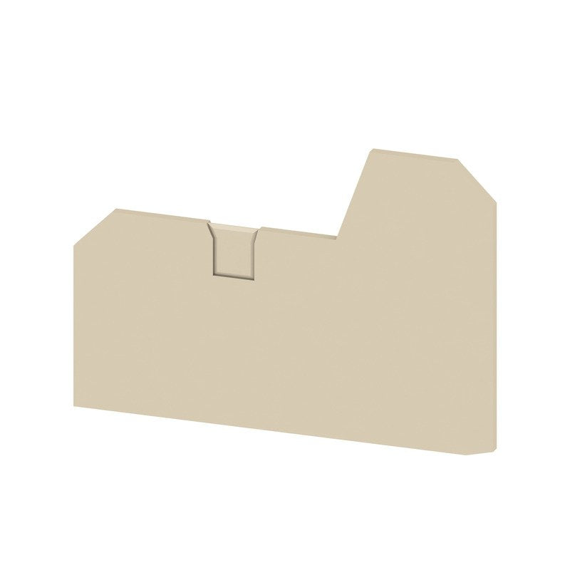 Weidmüller - Abschluss- und Zwischenplatte für Reihenklemme Abschlussplatte SLEP 3C 10 89,1mm x 2,2mm − 50 Stück