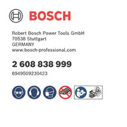 Bosch - Zubehör/Ersatzteile für Hobel PRO Hobelmesser-Set, 4-tlg 2608838999