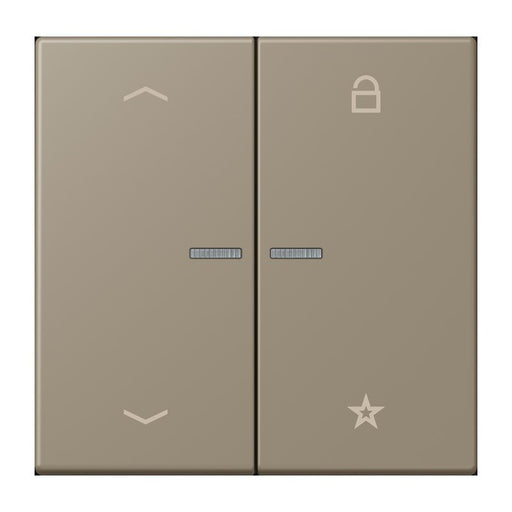 Jung - Bedienelement intelligent eNet Taster Universal 1f. FM LC 1701 P 242