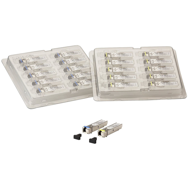 Metz Connect - Transceiver (Glasfaser/Kupfer) W-DAT Line SFP Transceiver 13005TGLCS-I 20 km 10 Paar