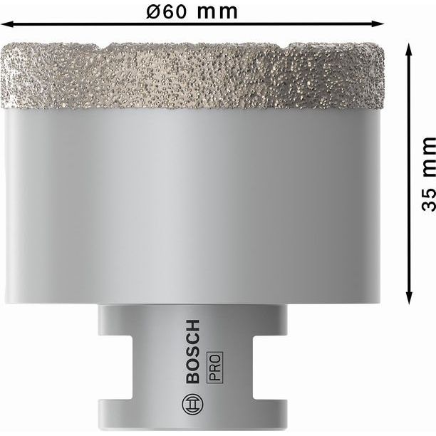 Bosch - Bohrer PRO Ceramic dry 2608587128 Trockenbohrkrone 60