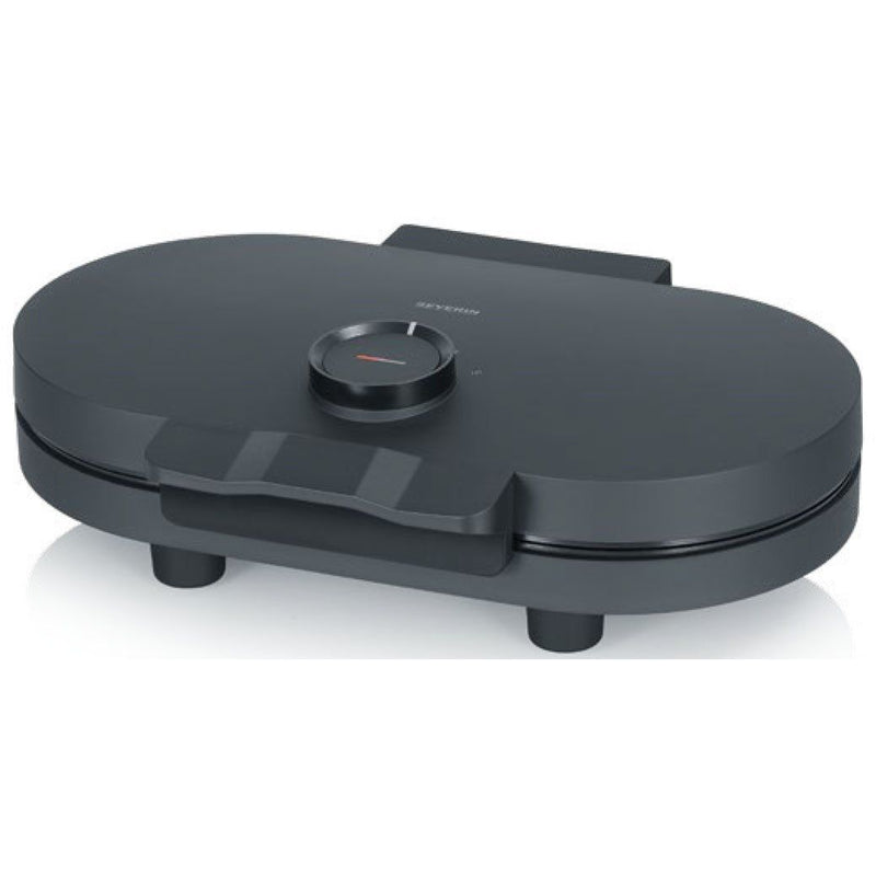 Severin - Waffelautomat Duo-Waffeleisen WA 2118 sw Black Line