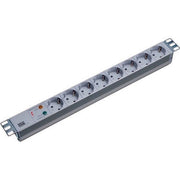 Bachmann - Power distribution unit (PDU) 19Zoll Steckdosenleiste 8f 333.404 Schutzk., alu