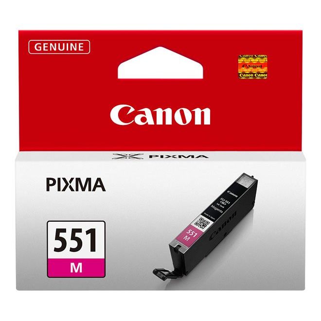 Canon - Verbrauchsmaterial für Telefax/Drucker/MFC Tintenpatrone CLI-551M 7mlma magenta