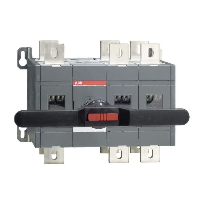 ABB Stotz S&J - Lasttrennschalter Lastumschalter OT1250E12CP 0A m. Griff u. Welle
