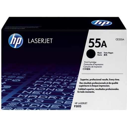 HP - Verbrauchsmaterial für Telefax/Drucker/MFC Lasertoner CE255A sw 6.000 Seiten,schwarz