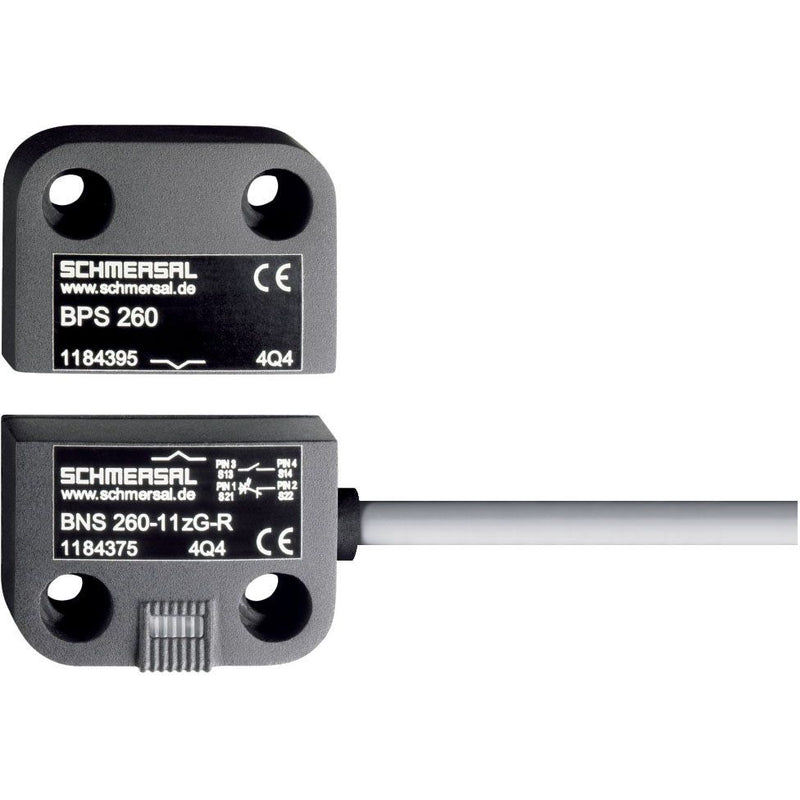 Schmersal - Positionsschalter mit getrenntem Betätiger Sicherheits-Sensor BNS 260-02Z-R