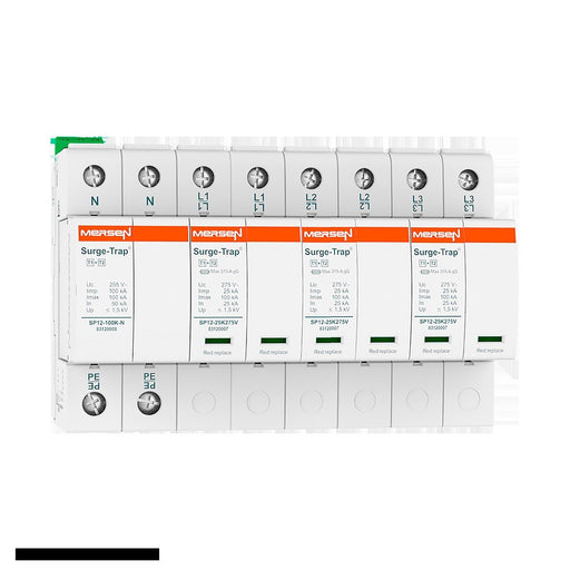 Mersen - Blitzstromableiter für Energietechnik Überspannungsableiter STPT12-25K275V-4PG Typ1+2 25kA Uc275V