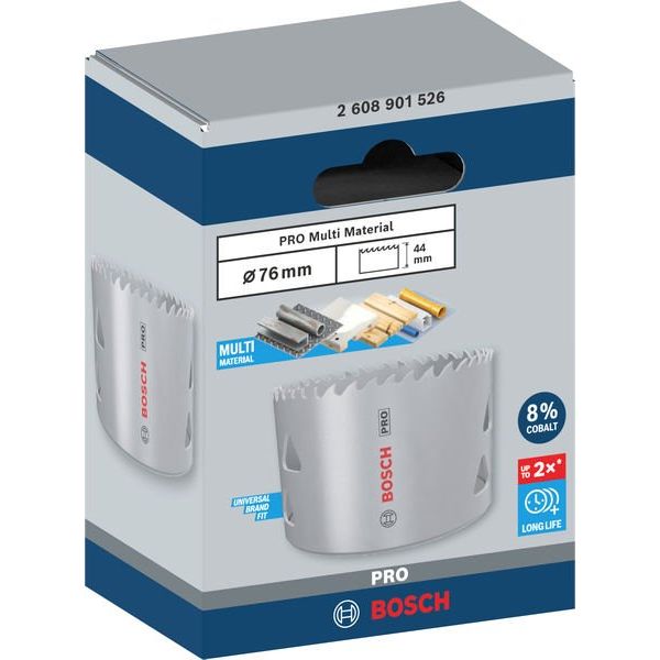 Bosch - Lochsäge PRO Multi Material 2608901526 Lochsäge 76 mm mit