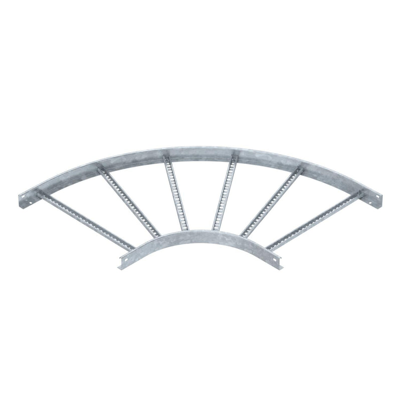 OBO Bettermann - Bogen für Kabelleiter Bogen LB 90 660 R3 FT 90 Grad