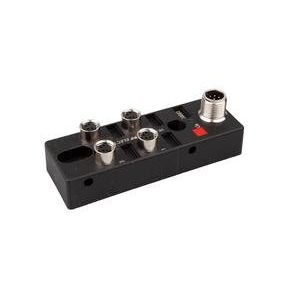 Ipf Electronic - Passiver Sensor-/Aktor-Verteiler (ohne Leitung) Verteiler, 27x88x31mm, VK001111 10-30V DC 4x M8