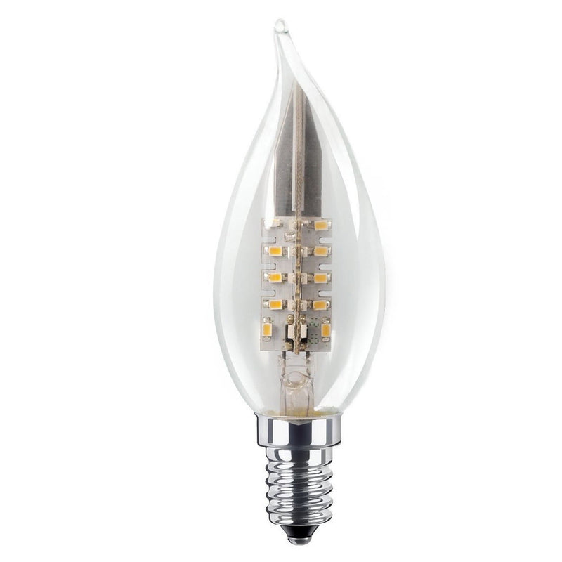 Scharnberger+Hasenbein - LED-Lampe/Multi-LED LED-Kerzenlampe 33x105mm 33497 E14 230V 2600K klar