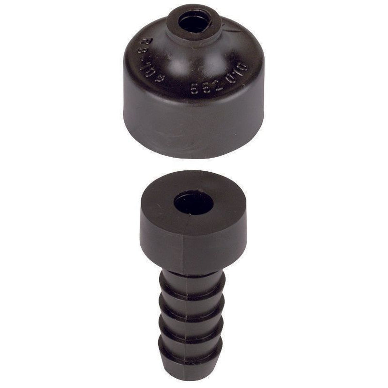 DEHN - Zubehör/Ersatzteile für Erdung und Blitzschutz Dachdurchführung DDF810D34B16K D34mm B16mm Kunstst