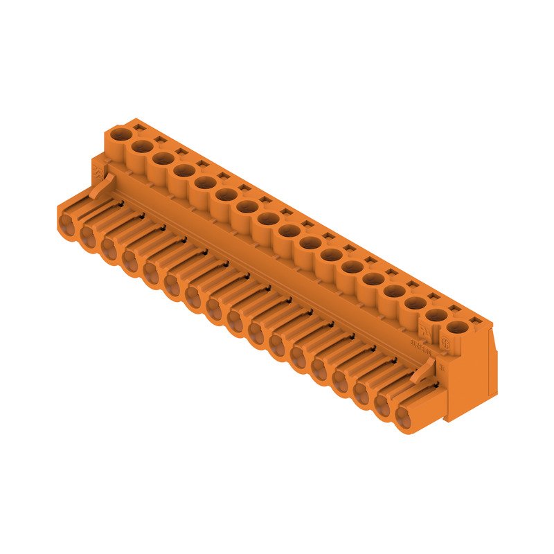 Weidmüller - Kabelsteckverbinder für Leiterplattensteckverbinder Verbinder 5.00mm BLZP 5.00#1954330000 − 18 Stück