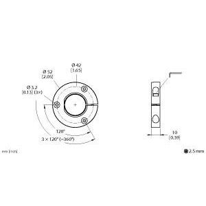 Turck - Drehgeber Positionsgeber PE1-QR24