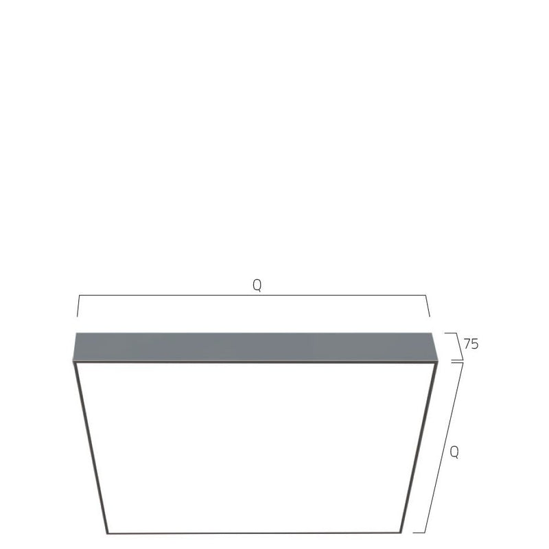 Lightnet - Decken-/Wandleuchte LED-Anbauleuchte CA2OEE-840M-Q430 4000K