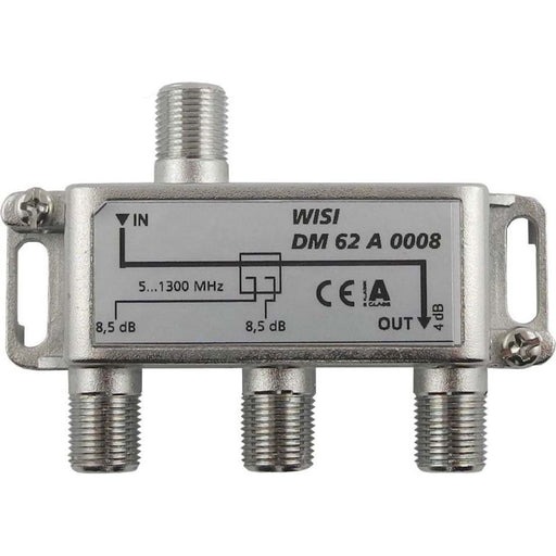 Wisi - Abzweiger und Verteiler Abzweiger 2f. DM 62 A 0008 5-1300MHz,8dB Cl.A − 1 Stück by Wisi
