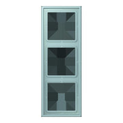 Jung - Abdeckrahmen Rahmen 3-fach LC 983 214 ceruleen clair