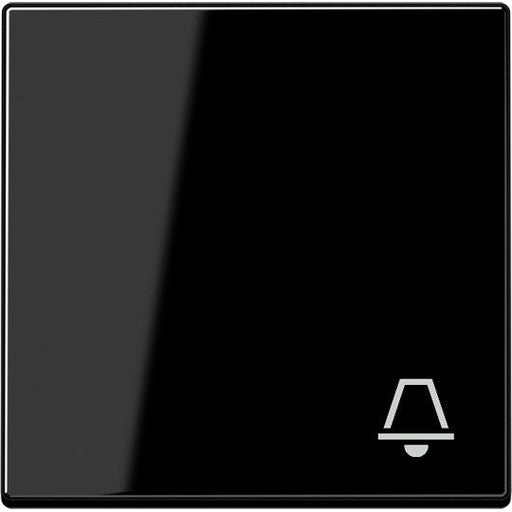 Jung - Abdeckung/Bedienelement für Installationsschalterprogramme Wippe Symbol KLINGEL sw A 590 K SW für Taster