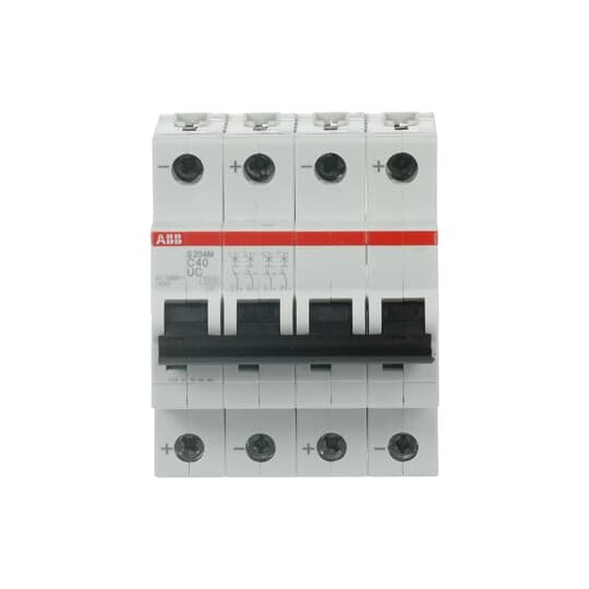 ABB Stotz S&J - Leitungsschutzschalter Sicherungsautomat S204M-C40UC 10 kA, 40 A, 4P