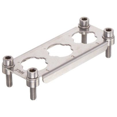 Harting - Befestigungselement für Industriesteckverbinder Halterahmen Stifteinsätze 09110009943 3x Han HC Modular250
